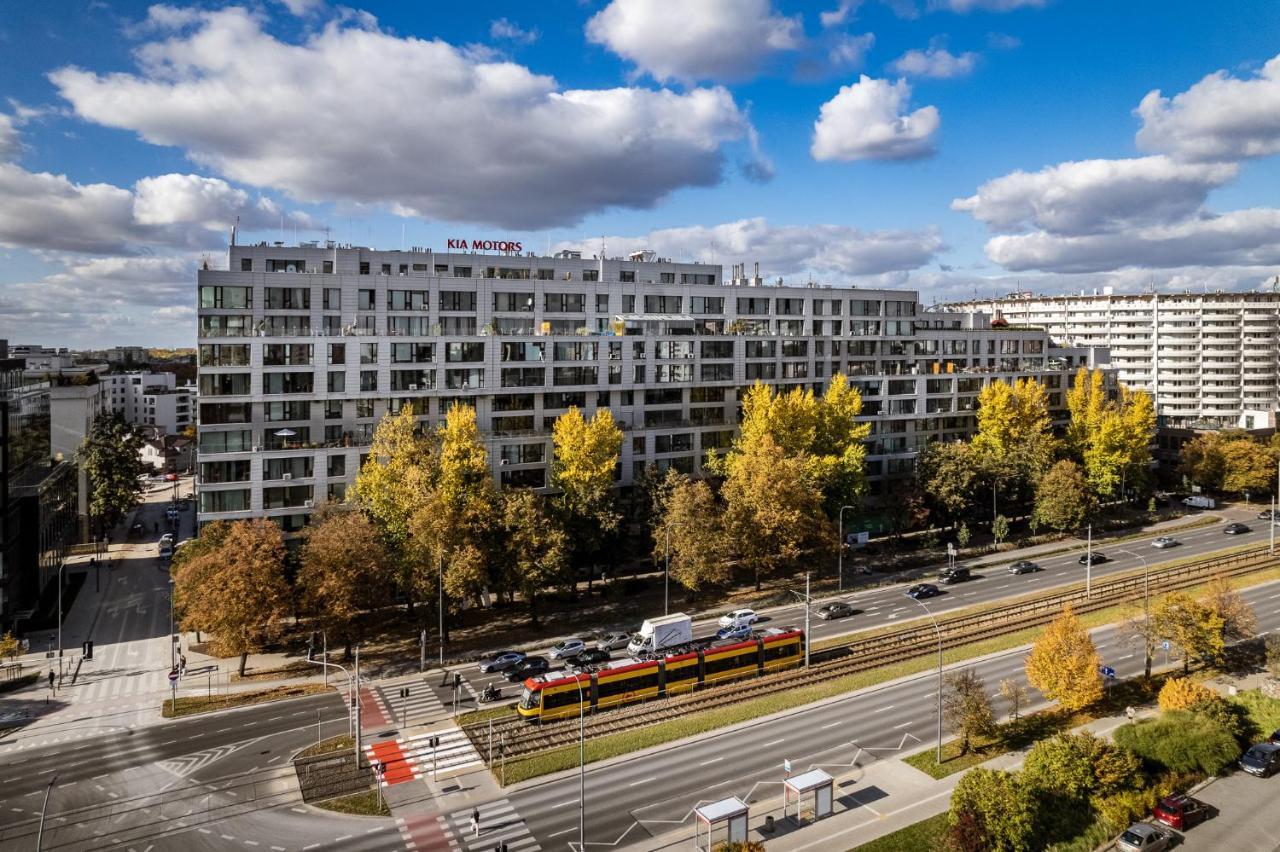 ワルシャワApart D&K Free Parking Grojecka 194アパートメント エクステリア 写真